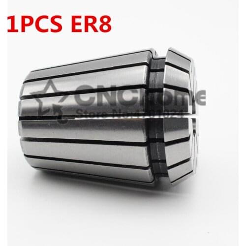 Free freight ER8 1PCs clamp set 1mm to 5 mm Range for milling CNC engraving machine tool motor axis