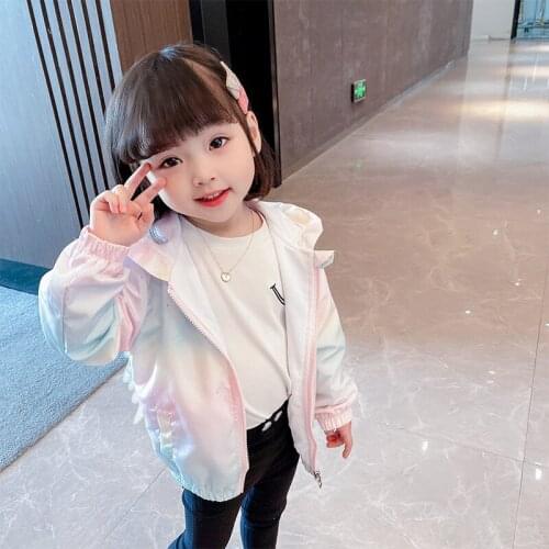 Girls Babys Kids Coat Jacket Outwear 2021 Wing Spring Autumn Overcoat Top Sport Zipper Princess Toddler Childrens Clothing