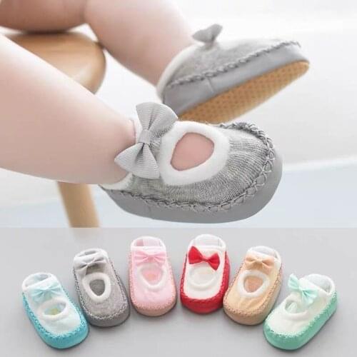 Baby shoes summer style breathable toddler shoes and socks floor socks non slip waterproof soft soles do not drop feet baby