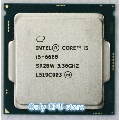 Intel Core i5 6600 3.3GHz 6M Cache Quad Core Processor desktop LGA1151 CPU