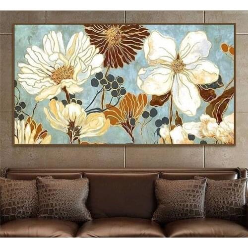 EECAMAIL living room sofa background wall decoration painting DIY 5d diamond art painting No Frame Full diamond embroidery