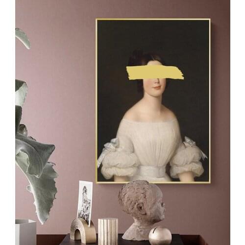 Mona Lisa Funny Art Canvas Paintings On The Wall Art Posters And Prints Classical Famous Art Pictures For Living Room Cuadros