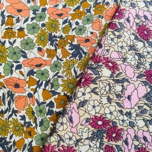 2020 New arrive Poplin Fabric DIY Printed Quilting&Sewing Poplin Material For Baby&Child Dress,Shirt,Skirt