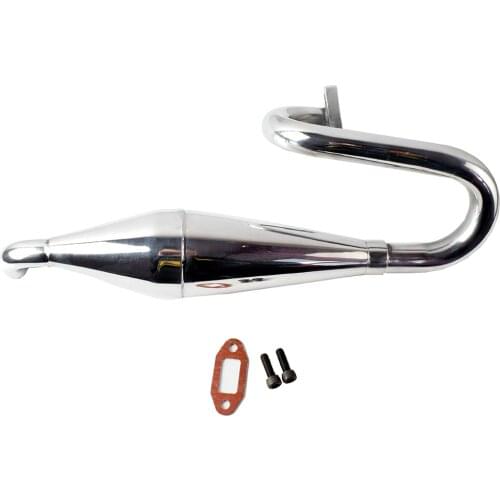 Upgrade Tuned Pipe Exhaust Pipe for 1/5 Scale RC HSP 94050 Redcat Rempage MT TT Truck