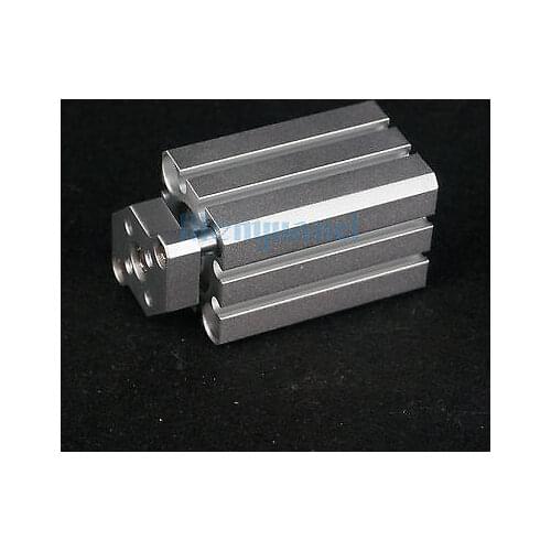 Bore 20mm Stroke 25mm Double Acting Guide Rod Built-in Magnet CDQMB20-25 Compact Cylinder