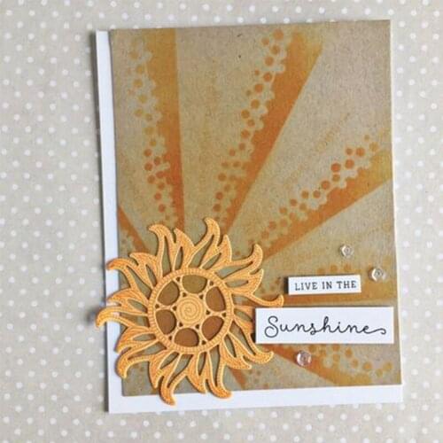 Sunflower Cloud Metal Cutting Dies Stencils For DIY Scrapbooking Decorative Embossing Suit Paper Cards Die Cutting Template