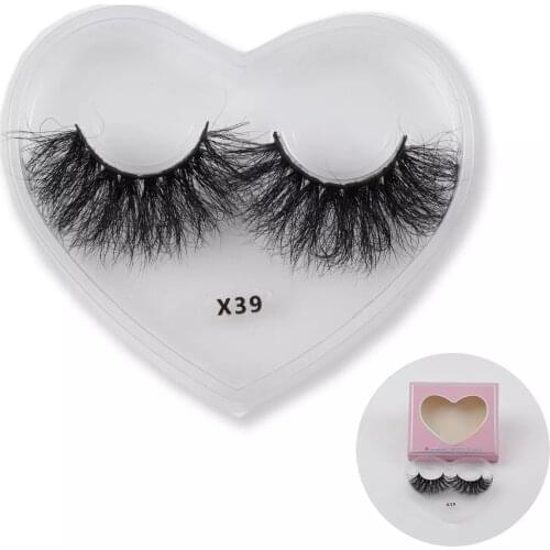 TDANCE 25mm Mink Hair Lashes Messy Fluffy Lash Soft Dramatic Eyelashes Wholesale Real Mink Long Lash Makeup Beauty Eyelash Cils