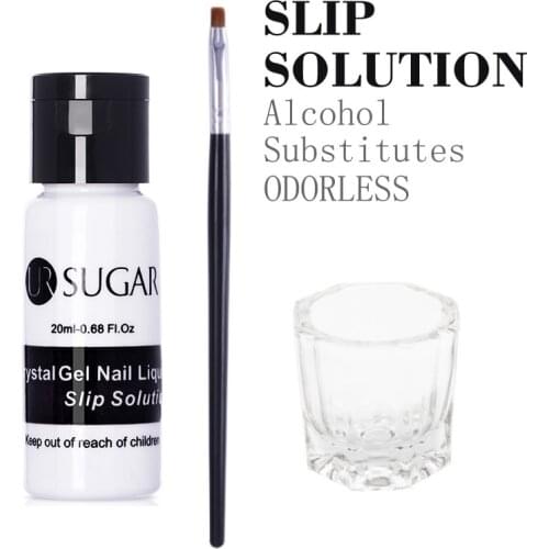 UR SUGAR 20ML UV Gel Soak Off Nail Liquid Slip Solution Builder Acrylic Gel Extended Nail Art Accessory
