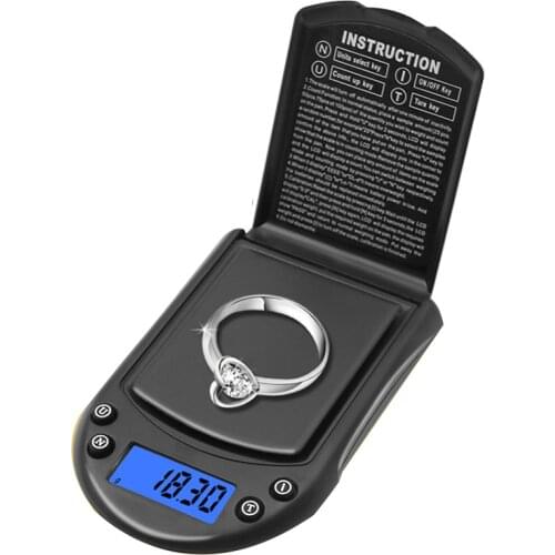 High Precision Pocket Scale Digital For Gold Sterling Jewelry Scales Weight Gram Balance LCD Electronic Mini Scales Food Scales