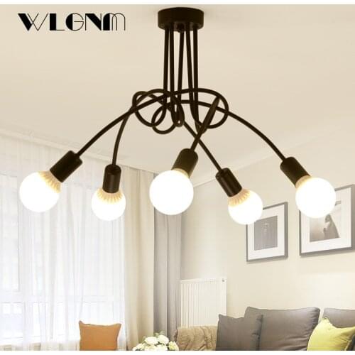Люстры в стиле лофт WLGNM China At AliExpress