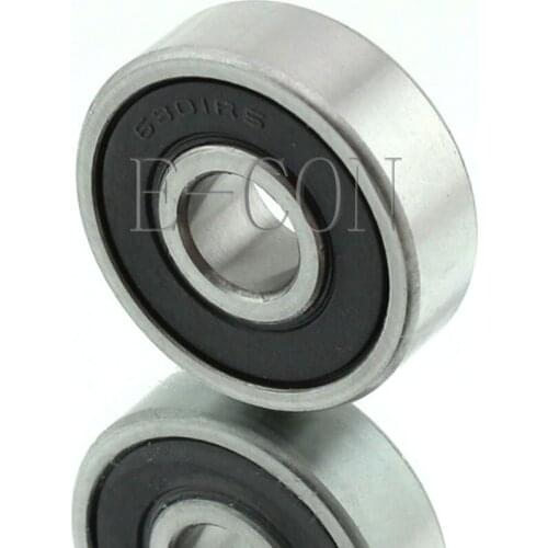 1/2/5/10PCS 6301-2RS 6304RS Deep Groove Rubber Shielded Ball Bearing (12mm*37mm*12mm)