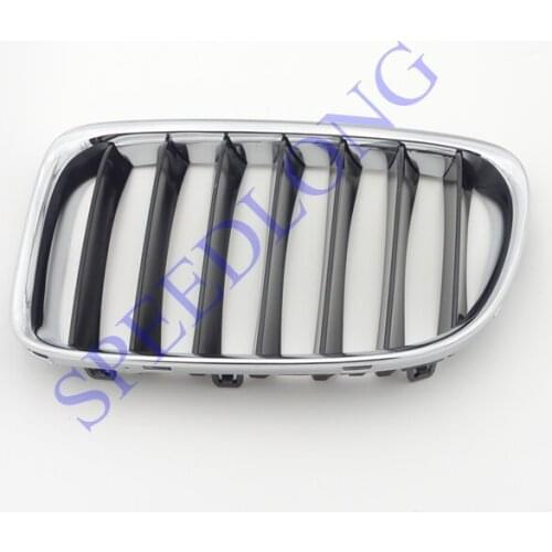 1 PC Left 51112993307 Front Kidney Grille Grill with chrome for BMW X1 Series E84 2010-2012