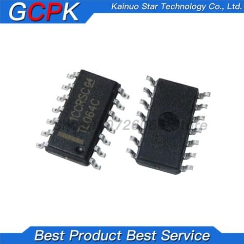 10pcs TL064CDT SOP-14 TL064CDR SOP14 TL064C SOP TL064 SMD new and original