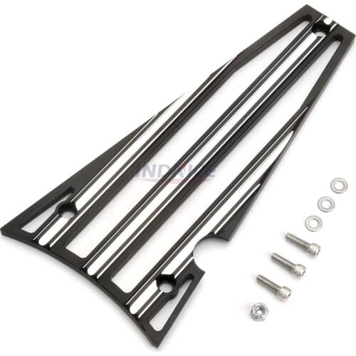 2017-2020 Black Gauge Frame Grill cover for harley street road electra glide king FLHT FLHR FLHX FLTRX 2017-2020