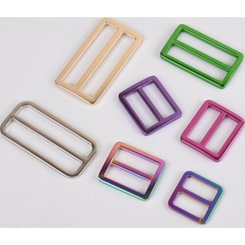 4Pcs Flat Line Japanese Word Buckle Popular In A Variety Of Colors