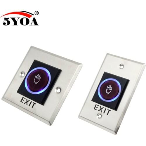 5YOA Push Touch Exit Button Door Eixt Release Button for access Control System suitable for Home Security Protection