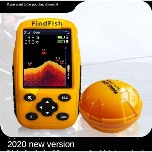 Alarm Wireless Portable Sonar Fish Finders Fishing lure Echo Sounder Fish Finder Lake Sea Fishing sonar sensor
