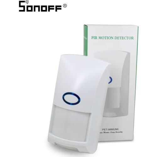 10pcs SONOFF PIR2 Sensor PIR Motion Wireless WIFI Switch For Smart Home Alarm Security Work with 433MHZ RF Bridge