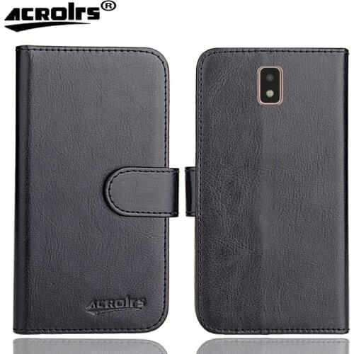 DEXP BS160 Case 5.99" 6 Colors Flip Soft Leather Crazy Horse Phone Cover Stand Function Cases Credit Card Wallet
