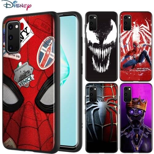 Marvel Venom Spiderman For Samsung Galaxy A01 A11 A12 A21 A21S A31 A41 A42 A51 A71 A32 A52 A72 A02S Soft Phone Case