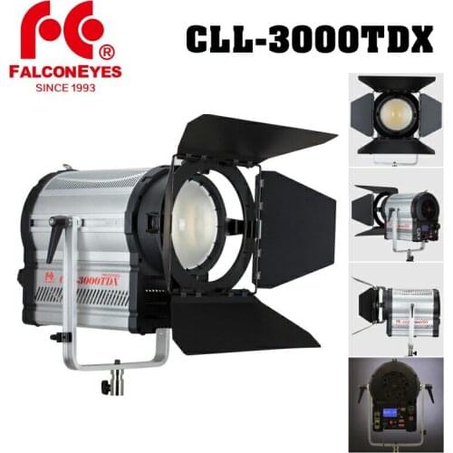 Falcon Eyes CLL-3000TDX Studio Light Photography Lamp 3000K-8000K Color Temperature Adjustable Brightness with LCD&Touch Panel