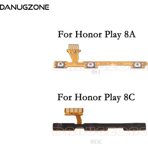 Power Button Switch Volume Button Mute On / Off Flex Cable For Huawei Honor Play 8A 8C