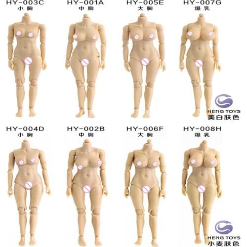 Best Sell HENG TOYS 1:12 Scale Half-encapsulated Joint Female Body for 6 Inches Action Figure For Collection