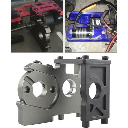 Metal Brushless Motor Mounting Holder Plate Fits 1/8 RC Car Parts