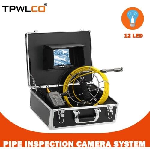 Cheap Pipe Camera Security Protable Sewer Industrial Plumbing Drain Inspection CCTV Camera System 23mm Lens Waterproof