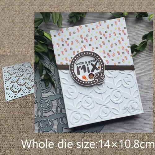 New Design Craft Metal stencil mold Cutting Dies Wall Flowers Cover Plate scrapbook die cuts Album Paper Card Craft Embossing