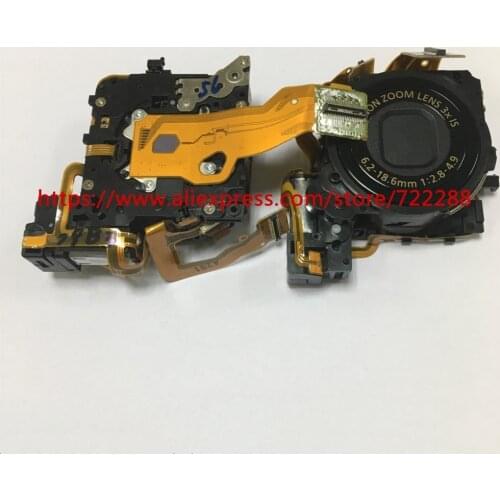 New Original Black Zoom Lens Ass'y For Canon IXUS85 IS SD770 With CCD Unit PC1262 IXY25 IXUS 85 IS Camera Repair Part