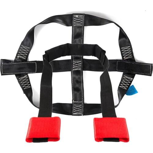 Front and Rear Universal Motorcycle Wheel Handlebar Transport Bar Tie Down Strap Tire Basket Straps 17inch