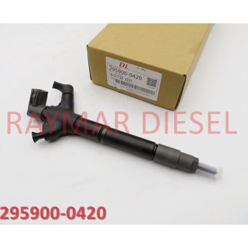 Genuine diesel piezo fuel injector 295900-0170, 295900-0420 for 2AD-FHV 23670-26061, 23670-29125, 23670-29126