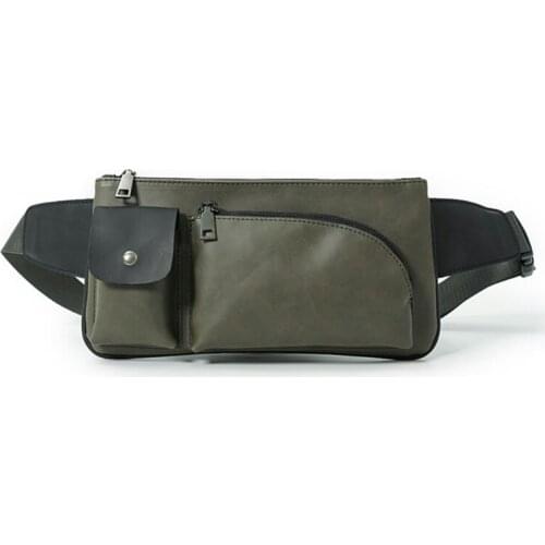 Men Waist Fanny Pack Money Belt Shoulder Bag Travel Wallet Hip Bum Crossbody Purse Chest Phone Pouch G5AE
