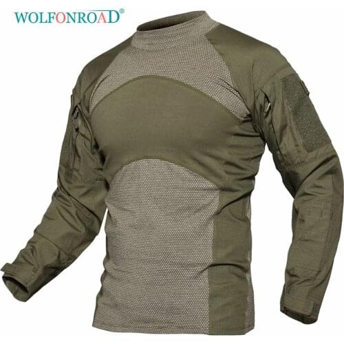 WOLFONROAD Men's Long T-shirts