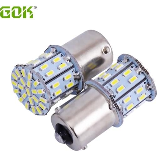 10pcs New Free Shipping S25 Ba15s BAY15D 1157 1156 led 50smd led 3014 1156 50led Turn Signal Led Car Auto Lights Reverse Lamp