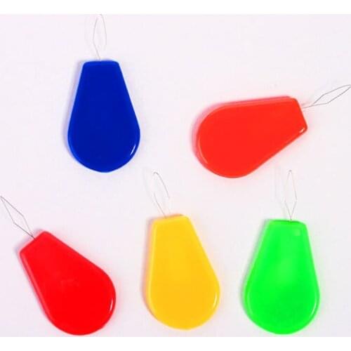 10pcs Sewing Needle Threader Multifunction Insert DIY Supplies Craft Tool Needlework Insert Sewing Machines Plastic Wire Stitch