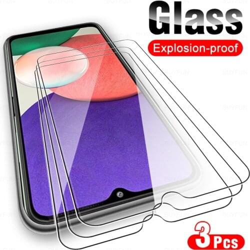 3PCS HD Temepred Glass For Samsung Galaxy A22 5G Safety Protective Film For samsung A22 A32 A42 A52 A72 4G 5G Screen Protector