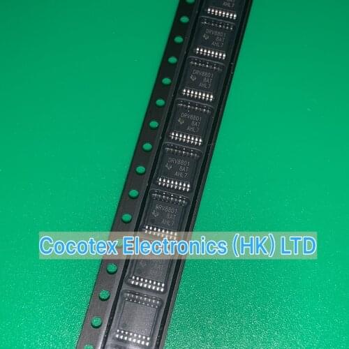 5pcs/lot DRV8801PWPR 8801 HTSSOP16 DRV8801 PWPR IC MOTOR DRIVER PAR 16HTSSOP DRV8801PWPG4