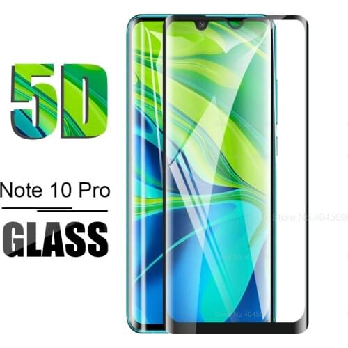 5d full protective glass on xiomi note10pro tempered glass for xiaomi mi note 10 pro 10pro mi10 note10 pro screen protector film