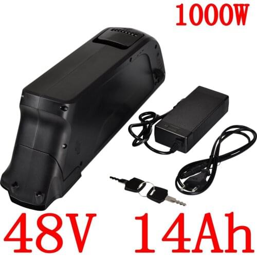 48V 500W 750W li-ion ebike battery 48V 8AH electric bike battery 48V lithium battery with 20A BMS and 54.6V 2A charger free duty