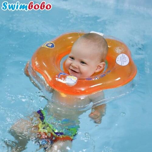 Swimming Pool Accessories Inflatable Float Neck Ring Childrens Water Toy Double Balloon Circle Baby Newborn Summer Outdoor Game