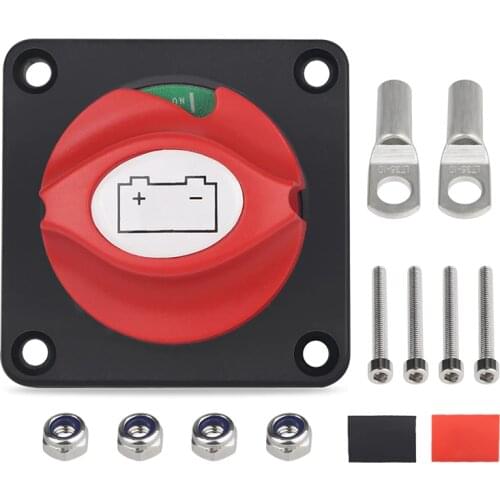 Truck Car Disconnect Isolator Master Switch 12v-48v Battery Power Cut Off Isolator Terminal Car Vehicle Boat Marine