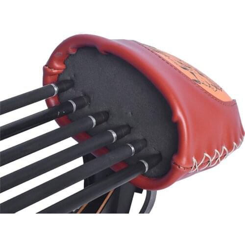 Arrow Holder Quick Lock Mounting Bracket Arrow Quiver for Recurve Bow American Hunting Accessories Recurve Quiver Leather Rec