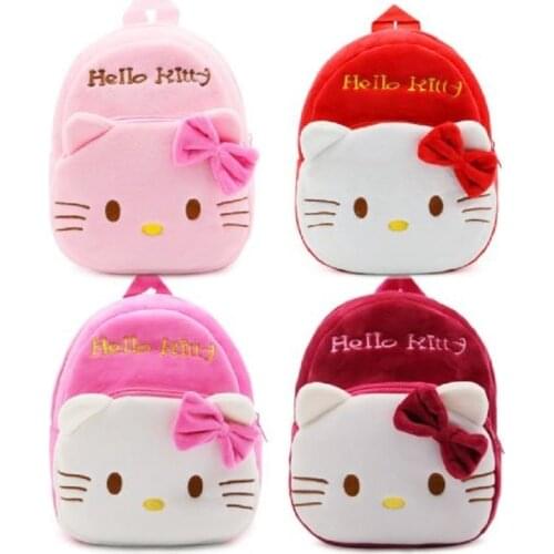 Toddler Kids Children Boy Girl Cartoon Stuffed Plush Backpack Schoolbag Shoulder Bag Birthday Gift