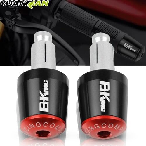 FOR Suzuki B-King ABS BKING 2008 2009 2010 2011 2012 Motorcycle Accessories CNC 22MM Handlebar Grips Handle Bar Cap End Plugs
