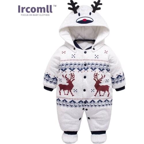 Spring Baby Boys Girls Clothing Cotton Newborn Baby Boy Rompers Winter Children Infant Christmas Clothes for 0-12 Months