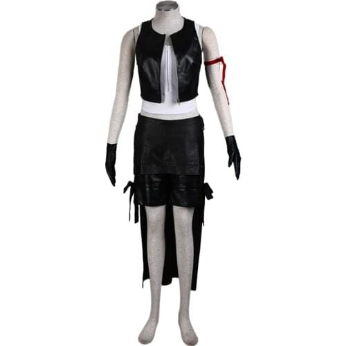 Hot Final Fantasy XIII Cosplay Adult Women Tifa Cosplay Costume Full Sets Halloween Carnival Costume