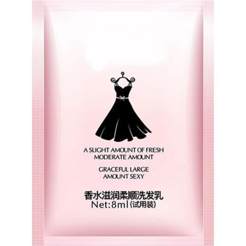 10pcs/bag Anti-dandruff Shampoo Set Travel Size Hair And Scalp Treatment Volumizing Moisturizing Gentle For Men Women