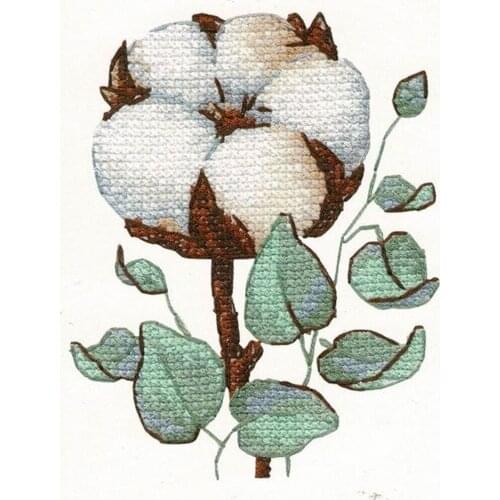 2021 Drop Shipping Embroidery Cotton Flower Funny Cross Stitch Kits UK with 100% Cotton Flosses & Free Shipping for Wall Decor